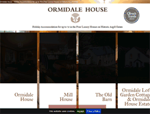 Tablet Screenshot of ormidalehouse.com